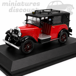 AUSTIN LOW LOWDER TAXI ANGLAIS (ROUGE) - OXFORD - 1/43ème en boite