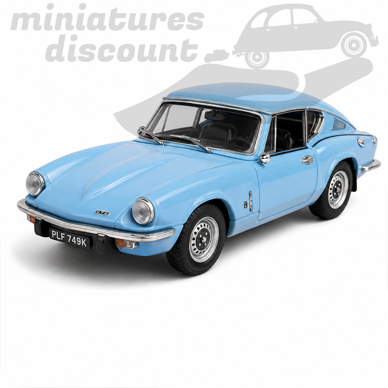 TRIUMPH GT6 (BLEU) - VITESSE - 1/43ème en boite