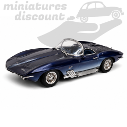 CHEVROLET CORVETTE MAKO SHARK CABRIOLET (BLEU MARINE) - AUTOART - 1/43ème en boite