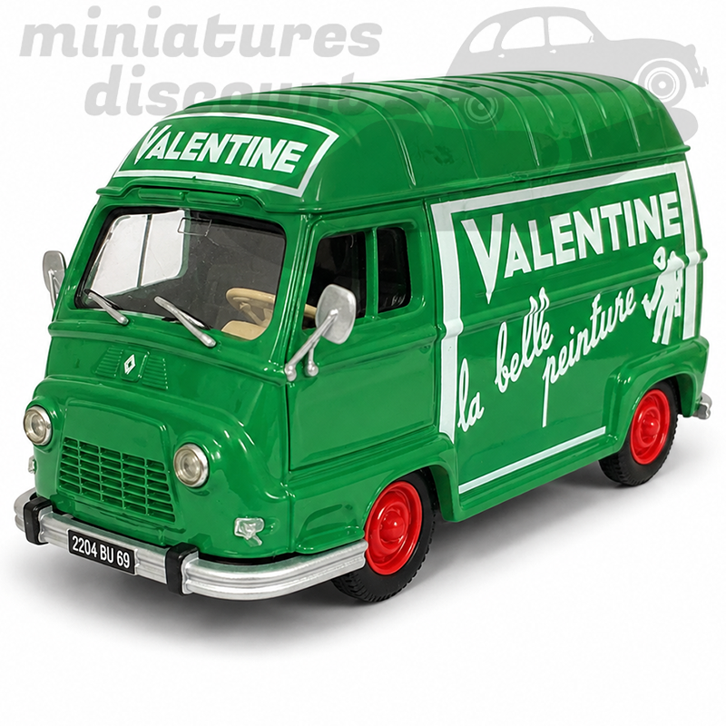 RENAULT ESTAFETTE "VALENTINE" 1973 (VERT) - VITESSE - 1/43ème en boite