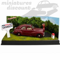 PEUGEOT 203 AVEC DIORAMA (BORDEAUX) - 1/43ème en boite