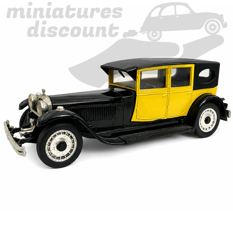 BUGATTI ROYALE 1927-1933 (JAUNE / NOIR) - RIO - 1/43ème en boite