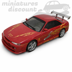 NISSAN 240SX (ROUGE) - 1/43ème en boite