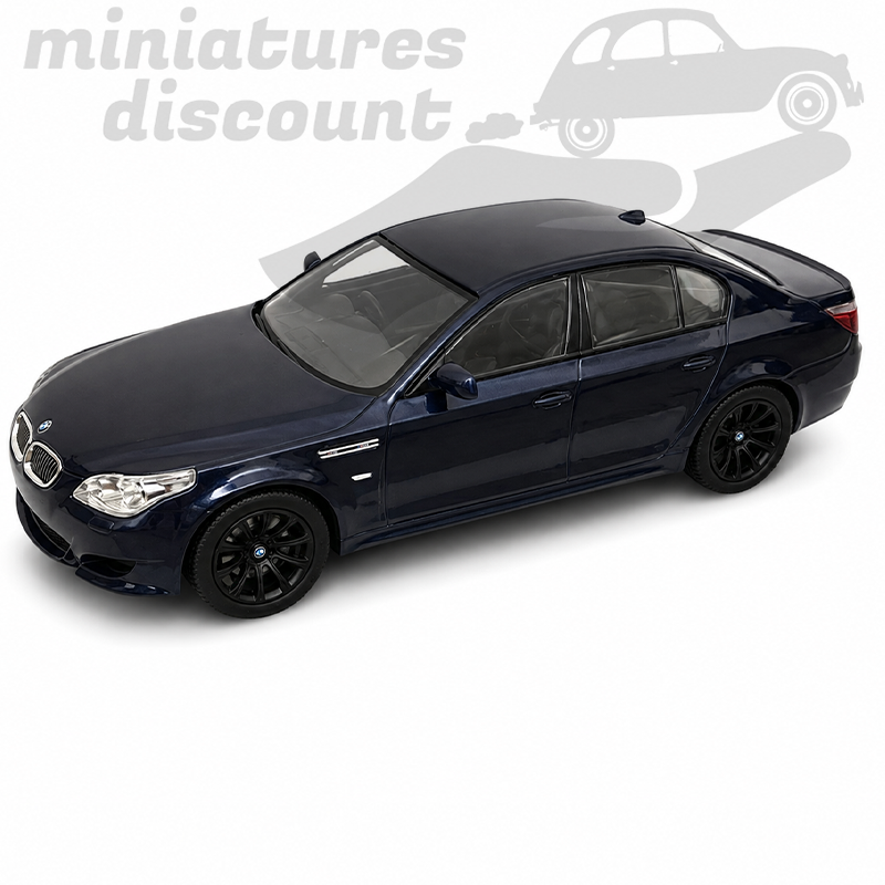BMW M5 E60 (BLEU MARINE) - 1/43ème en boite