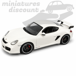 PORSCHE CAYMAN S (BLANC) - 1/43ème en boite