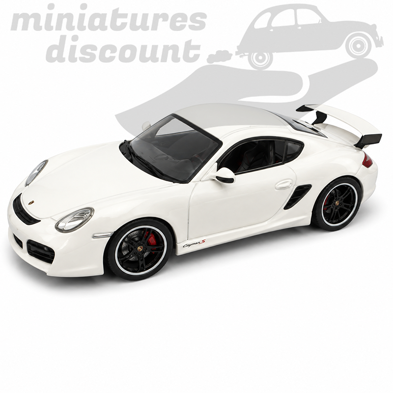 PORSCHE CAYMAN S (BLANC) - 1/43ème en boite