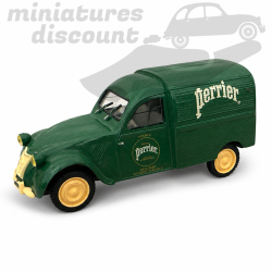 CITROËN 2CV AZU "PERRIER" (VERT FONCÉ) - NOREV - 1/43ème en boite