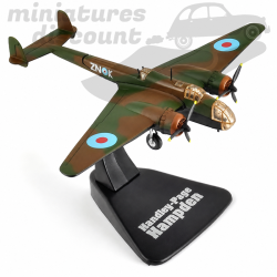 AVION HANDLEY PAGE HAMDPEN (VERT MILITAIRE) - 1/100ème sous blister