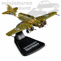 AVION SAVOIA MARCHETTI SM-79 SPARVIERO (JAUNE) - 1/100ème sous blister