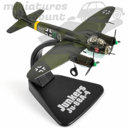 AVION JUNKERS JU-88A-4 (VERT MILITAIRE) - 1/100ème sous blister