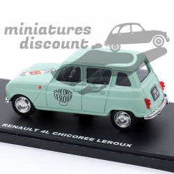 RENAULT 4L ''CHICORÉE LEROUX'' (BLEU) - ELIGOR - 1/43ème en boite