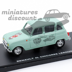 RENAULT 4L ''CHICORÉE LEROUX'' (BLEU) - ELIGOR - 1/43ème en boite