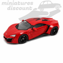 LYKAN HYPERSPORT (ROUGE) - 1/43ème en boite
