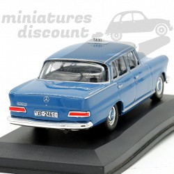 TAXI MERCEDES 200D (BLEU) - 1/43ème sous blister