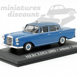 TAXI MERCEDES 200D (BLEU) - 1/43ème sous blister