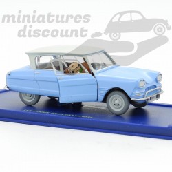 CITROEN AMI 6 TINTIN (BLEU CIEL) - 1/43ème en boite