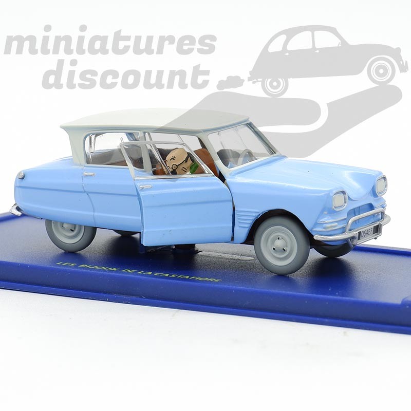 CITROEN AMI 6 TINTIN (BLEU CIEL) - 1/43ème en boite