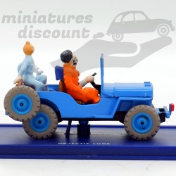 TINTIN (BLEU) - 1/43ème en boite