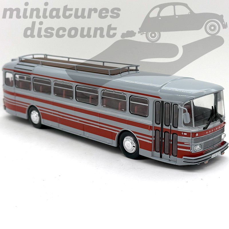 BUS, AUTOBUS, CAR (GRIS) - 1/43ème sous blister