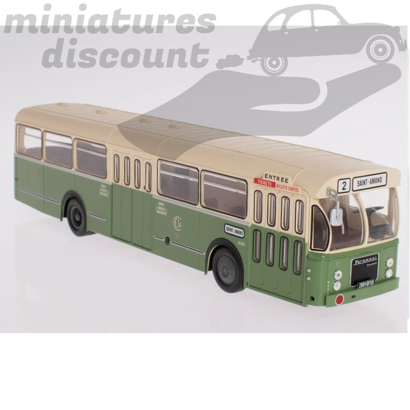 BUS (BEIGE ET VERT) - IXO - 1/43ème sous blister