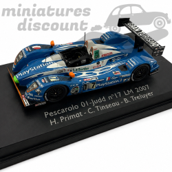 PESCAROLO 01 EVO JUDD N°17 (BLEU) - SPARK - 1/87ème en boite