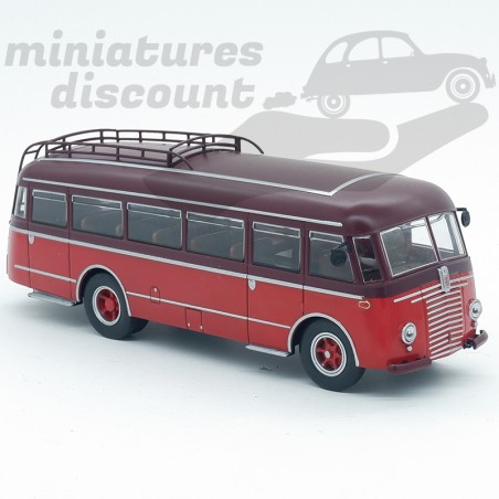 BUS FIAT 626 RNL DE 1948 (BORDEAUX - ROUGE) - 1/43ème sous blister