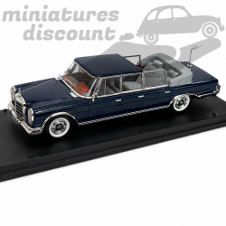MERCEDES 600 LANDAULET (BLEU MARINE) - VITESSE - 1/43ème en boite