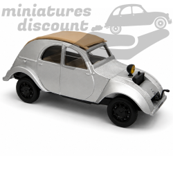 CITROËN 2CV PROTOTYPE MANIVELLE (GRIS) - NOREV - 1/43ème sous blister
