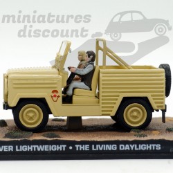 LAND ROVER LIGHTWEIGHT JAMES BOND (COULEUR SABLE) - 1/43ème en boite