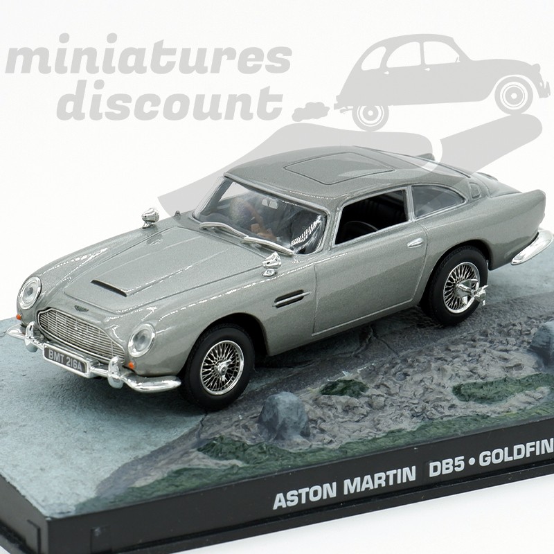 ASTON MARTIN DB5 JAMES BOND (GRIS) - 1/43ème en boite