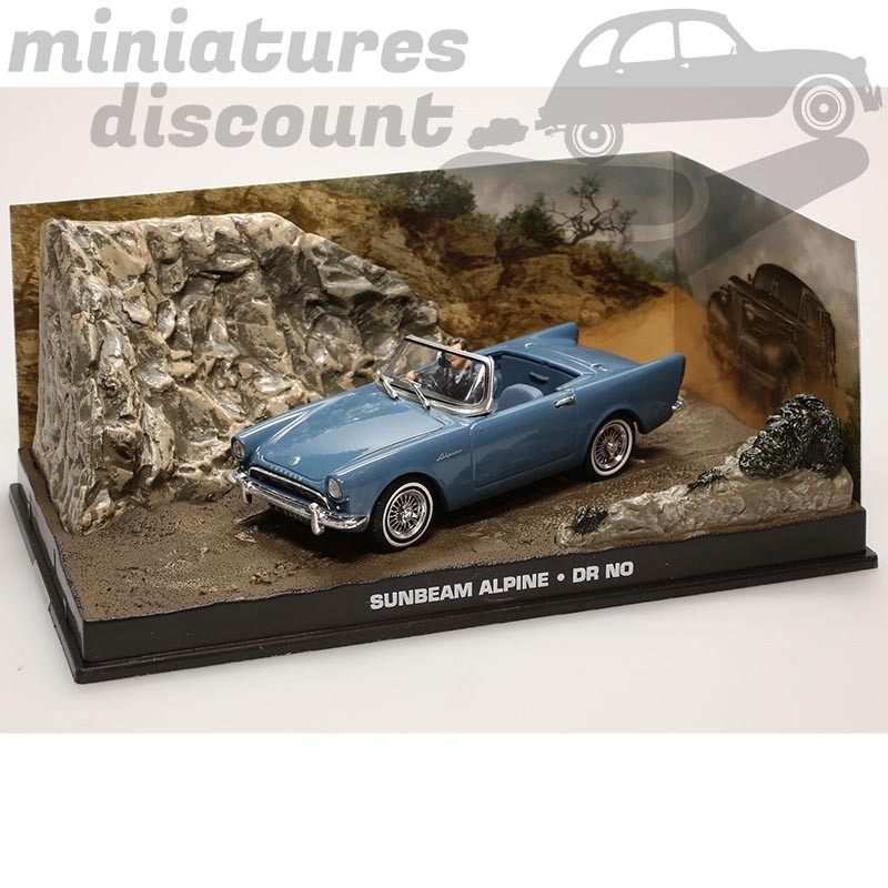 SUNBEAM ALPINE 007 JAMES BOND (BLEU) - 1/43ème en boite