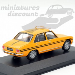 PEUGEOT 504 TAXI (JAUNE) - 1/43ème en boite