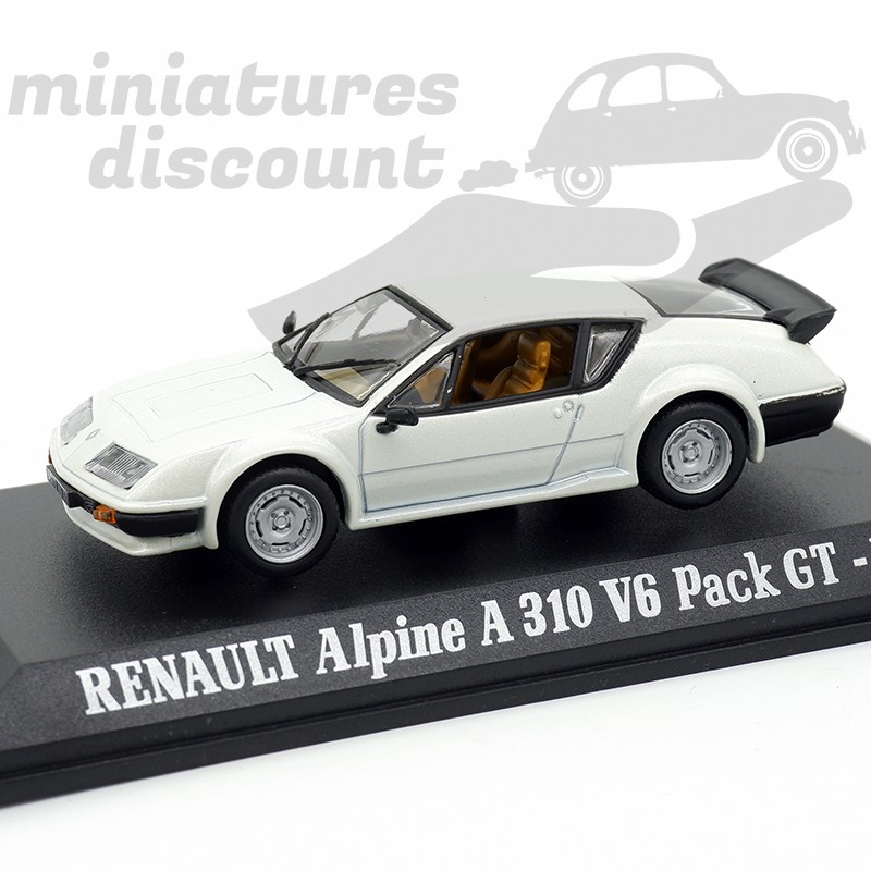 RENAULT ALPINE A310 V6 PACK GT (BLANC) - 1/43ème en boite