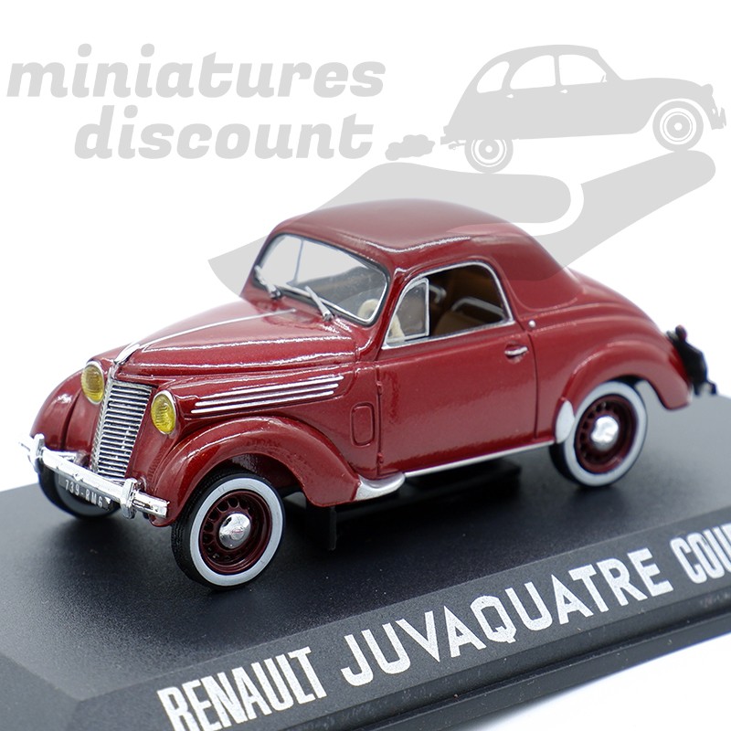 RENAULT JUVAQUATRE COUPÉ DE 1941 (ROUGE) - 1/43ème en boite