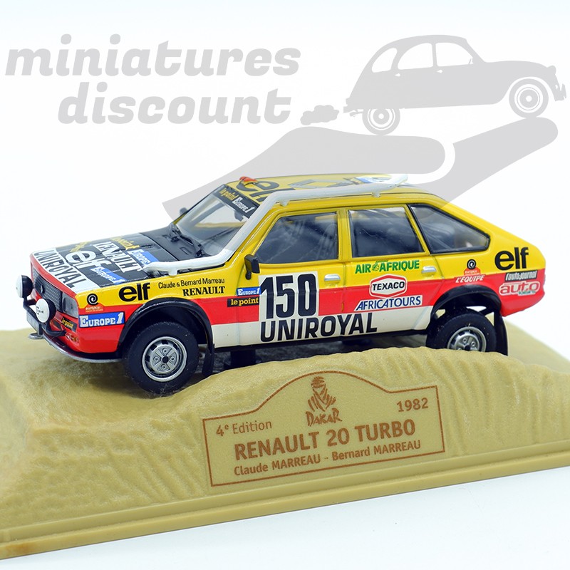 RENAULT 20 TURBO (JAUNE) - NOREV - 1/43ème en boite
