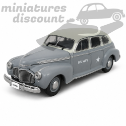 CHEVROLET SPÉCIAL DELUXE US NAVY STAFF CAR USA DE 1943 (GRIS) - 1/43ème en boite