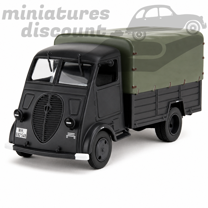 PEUGEOT LASTKRAFTWAGEN DMA MILITAIRE (GRIS FONCÉ) - 1/43ème en boite