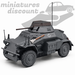 SD KFZ 222 (GRIS FONCÉ) - 1/43ème en boite