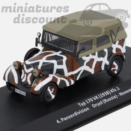 TYP 170 VK DE 1938 (BLANC) - 1/43ème en boite