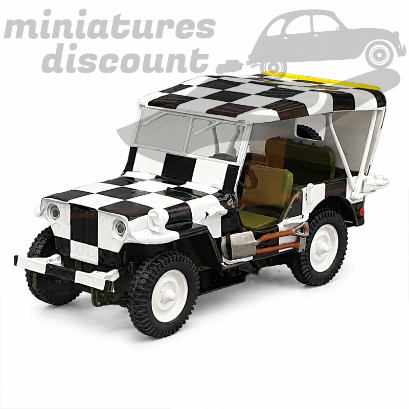 JEEP WILLYS MB (VERT MILITAIRE) - 1/43ème en boite