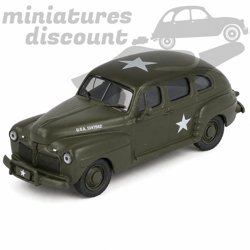 FORD FORDOR SEDAN (VERT MILITAIRE) - 1/43ème en boite