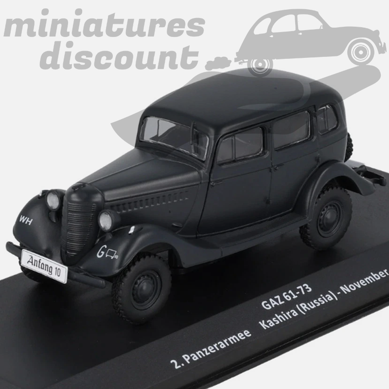 GAZ 61-73 (NOIR) - 1/43ème en boite