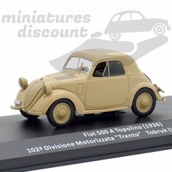 FIAT 500 A TOPOLINO, 1941 (MARRON CLAIR) - 1/43ème en boite