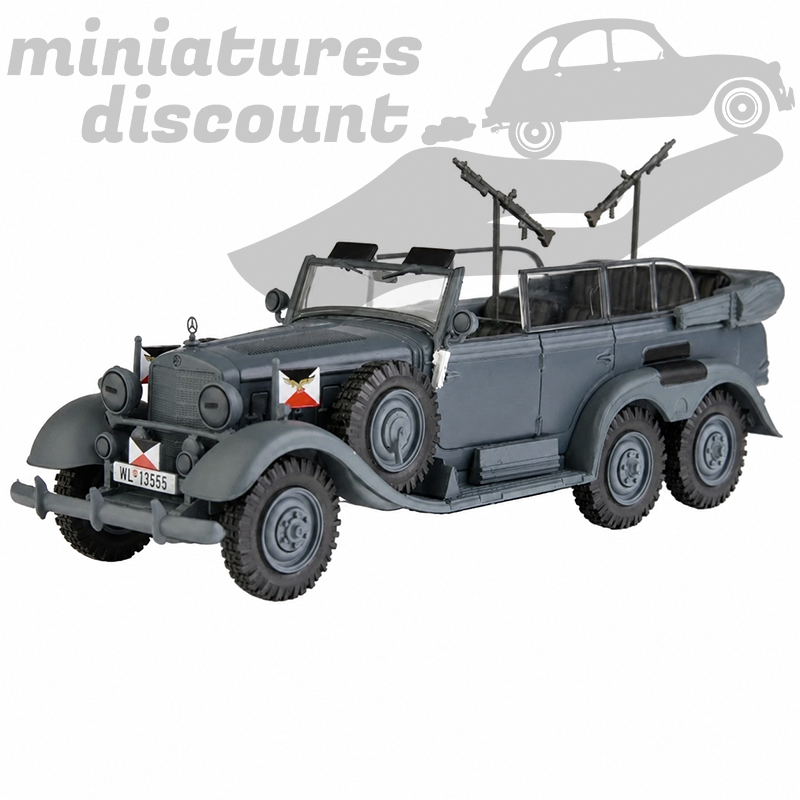 MERCEDES W-31 TYP G4-540 FRANCE 1940 (GRIS FONCÉ) - 1/43ème en boite