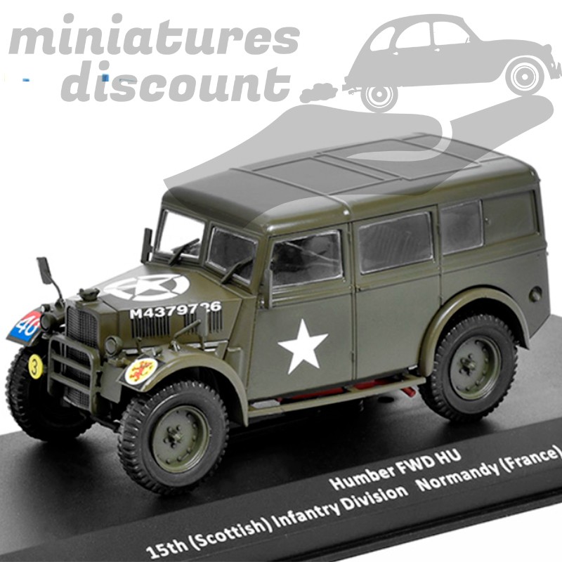 HUMBER FWD HU (VERT MILITAIRE) - 1/43ème en boite