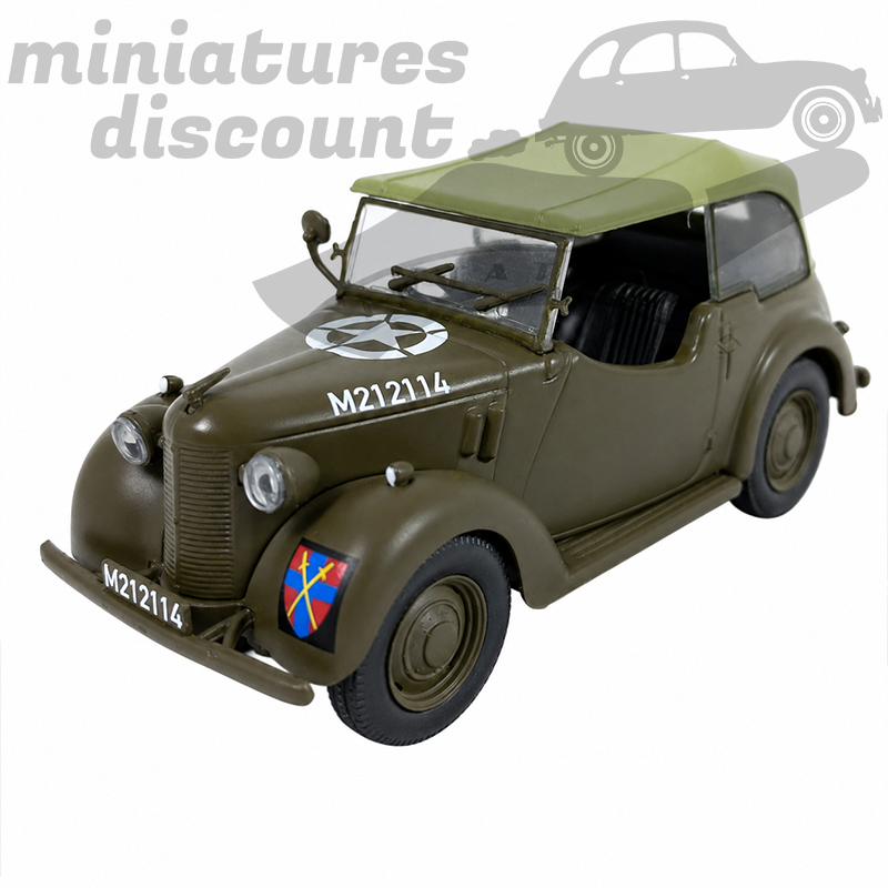 AUSTIN 8AP TOURER (VERT MILITAIRE) - 1/43ème en boite