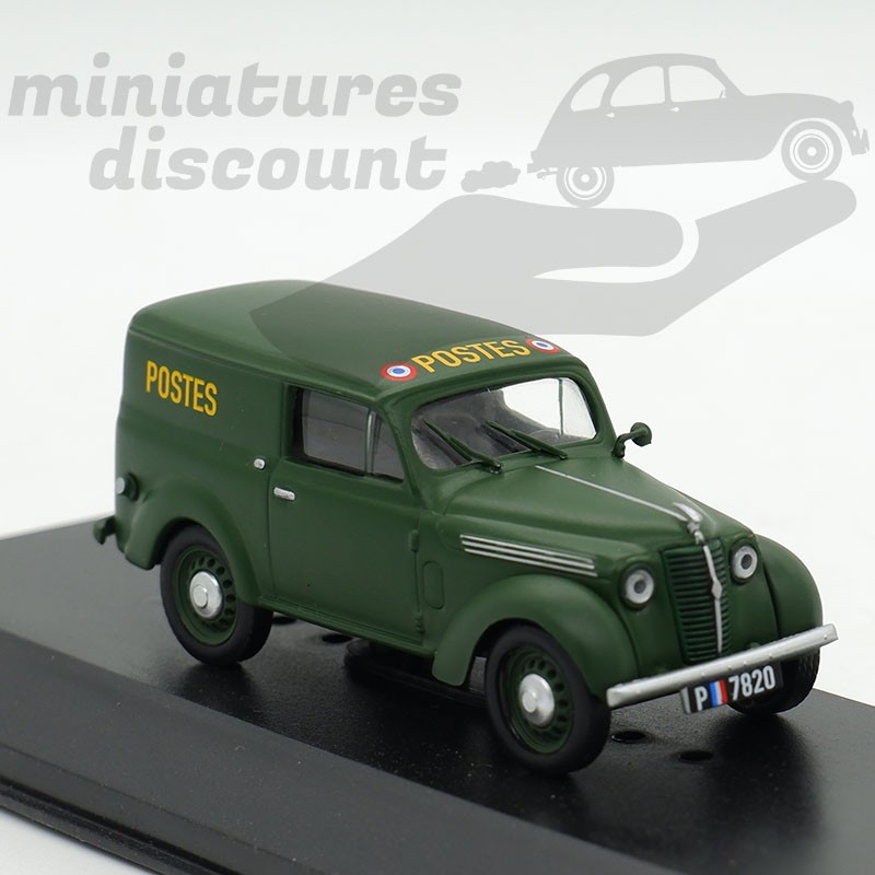 RENAULT JUVAQUATRE FOURGONNETTE 1938 (VERT) - 1/43ème en boite