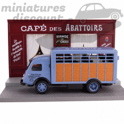 RENAULT GALION BÉTAILLÈRE + DIORAMA (BLEU) - 1/43ème sous blister