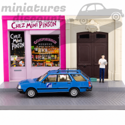 RENAULT 18 BREAK FRANCE TÉLÉCOM, (BLEU) - 1/43ème sous blister