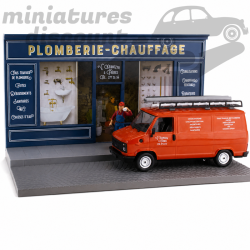 CITROËN C25 "PLOMBIER", (ORANGE) - 1/43ème sous blister